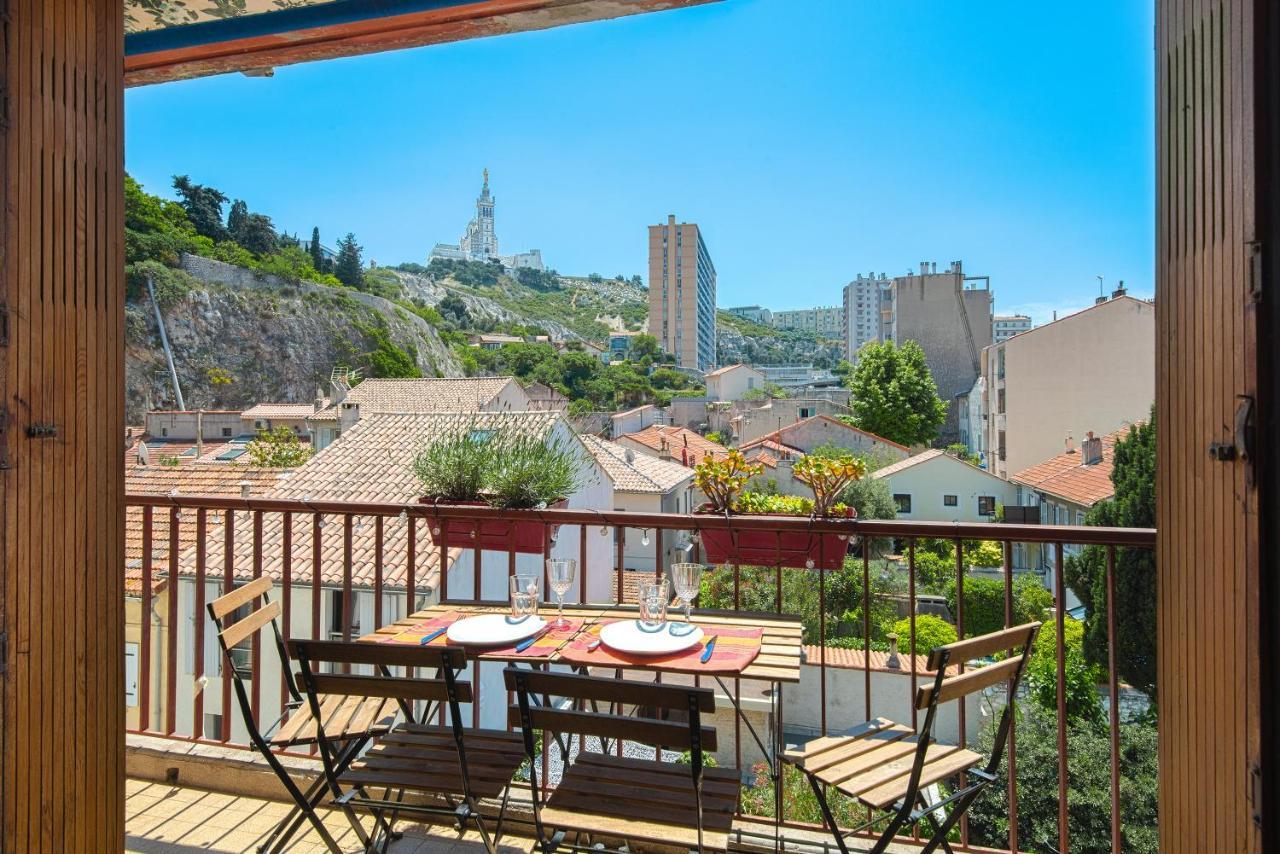 Un Balcon Sur Notre Dame Apartment Marsilia Exterior foto
